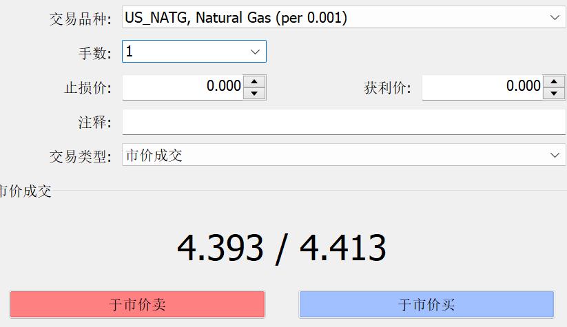 嘉盛天然气一单最小可以下多少手