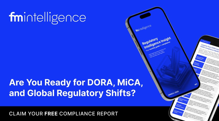 你准备好迎接DORA、MiCA和全球监管变革了吗？获取你的免费合规报告