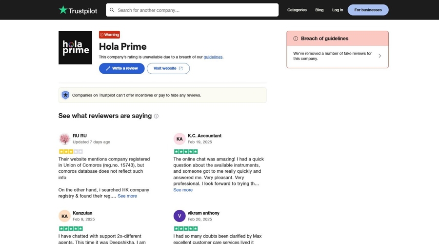 Trustpilot的声誉赌场：经纪商和做市商到底在玩什么还是被玩？_海马财经