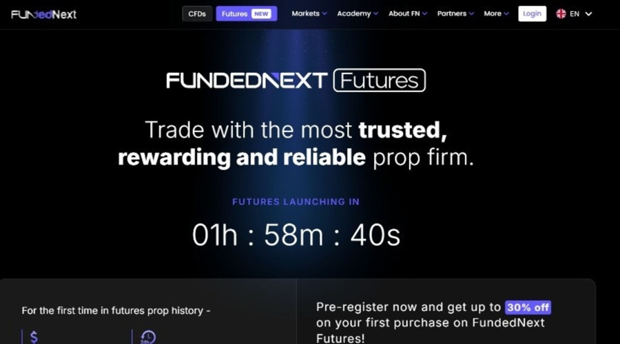 独家：FundedNext重返美国，推出全新期货自营平台